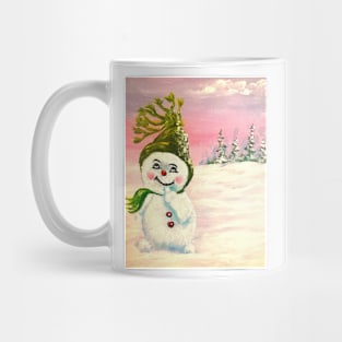 Cute Snowman Mug